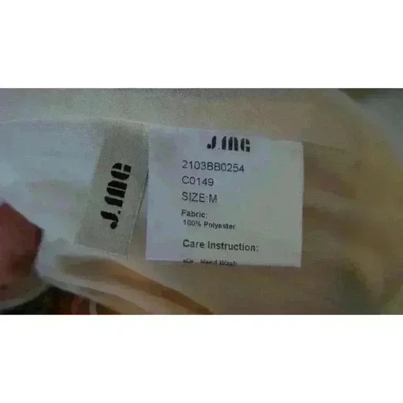 Tie Shoulder Bustier Smocked Split Floral Vacation Midi Slip Dress - Size M - Picture 14 of 15